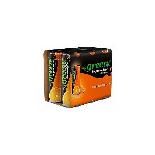 GREEN ΠΟΡΤΟΚΑΛΑΔΑ (6x330ml)