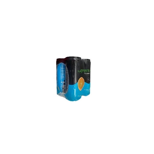 GΡΕΕΝ ΠΟΡΤΟΚΑΛΑΔΑ ΧΩΡΙΣ ΑΝΘΡΑΚΙΚΟ 330ml - (4PACK)