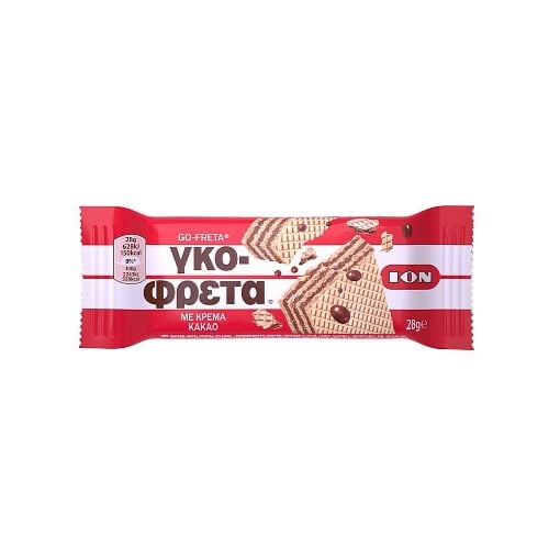 ΙΟΝ ΓΚΟ-ΦΡΕΤΑ 28g - ΚΡΕΜΑ KAKAO