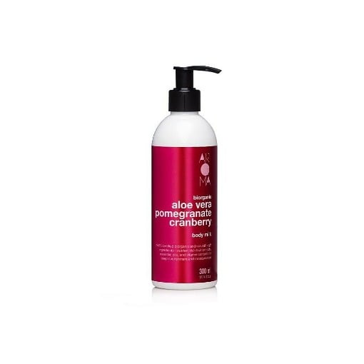 AROMA BODY MILK ΒΙΟ ΑΛΟΗ & ΡΟΔΙ 300ml