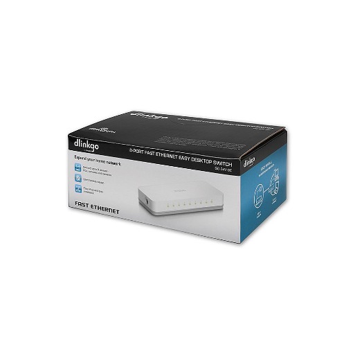 D-LINK GO-SW-8E 10/100 ETHERNET 8-PORT SWITCH