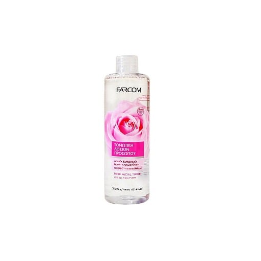 FARCOM HD ΤΟΝΩΤΙΚΗ ΛΟΣΙΟΝ ΠΡΟΣΩΠΟΥ 300ml (ΡΟΔΟΝΕΡΟ)