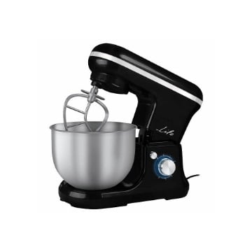 ΚΟΥΖΙΝΟΜΗΧΑΝΗ ΜΑΥΡΗ 1200W ΜΕ INOX ΚΑΔΟ ΜΙΞΗΣ 5l LIFE SOUS CHEF