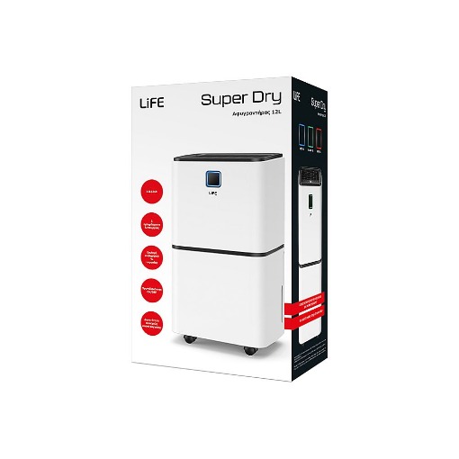 ΑΦΥΓΡΑΝΤΗΡΑΣ 12L ΜΕ ΧΡΟΝΟΔΙΑΚΟΠΤΗ LIFE SUPER DRY