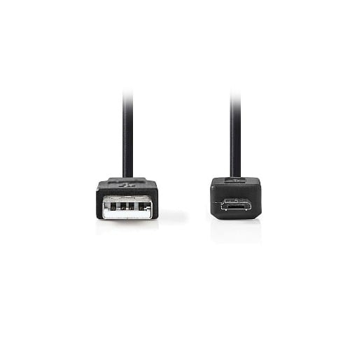 ΚΑΛΩΔΙΟ USB HIGH-SPEED A - MICRO B USB 2m NEDIS CCGB60500BK20