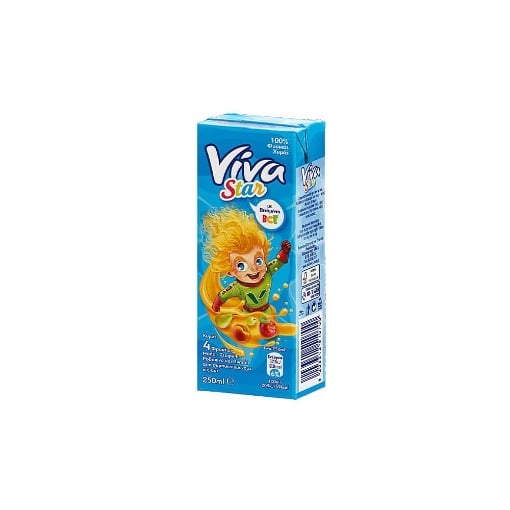 VIVA 250ml - (STAR-1 ΣΤΑΦΥΛΙ+ΜΗΛΟ+ΡΟΔΑΚΙΝΟ-ΑΧΛΑΔΙ)