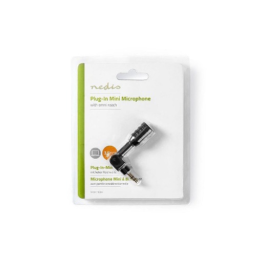 ΜΙΝΙ PLUG-IN ΜΙΚΡΟΦΩΝΟ NEDIS MICMJ100BK