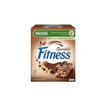 NESTLE BARS FITNESS 23,5gr. - (ΜΑΥΡΗ ΣΟΚΟΛΑΤΑ) (6τεμ)