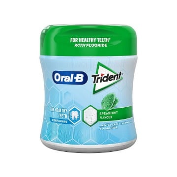 TRIDENT ORAL-B ΤΣΙΧΛΕΣ SPEARMINT 68gr - ΔΥΟΣΜΟΣ/ΠΡΑΣΙΝΟ