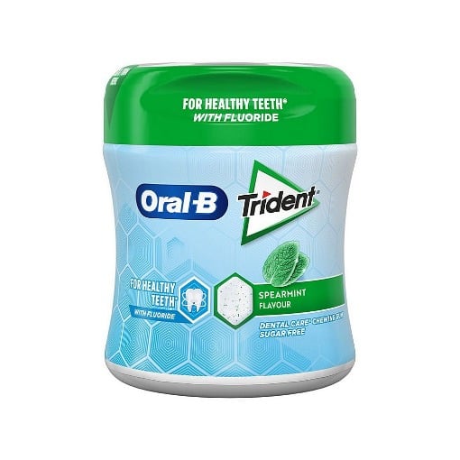 TRIDENT ORAL-B ΤΣΙΧΛΕΣ SPEARMINT 68gr - ΔΥΟΣΜΟΣ/ΠΡΑΣΙΝΟ