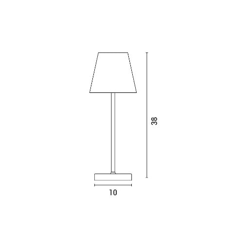 ΠΟΡΤΑΤΙΦ ΑΦΗΣ ΕΠΑΝΑΦΟΡΤΙΖΟΜΕΝΟ LED 3,5W , DIMMABLE ΜΑΥΡΟ