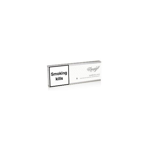 ΤΣΙΓΑΡΑ DAVIDOFF SUPER SLIM ΑΣΠΡΟ