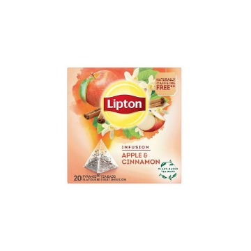 LIPTON ΤΣΑΙ ΠΥΡΑΜΙΔΑ 20x1,5g - (APPLE & CINNAMON)