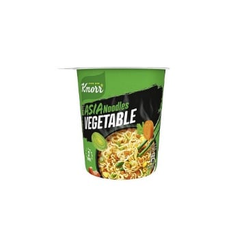 KNORR SNACK POT NOODLES ΛΑΧΑΝΙΚΩΝ 8x65ΓΡ