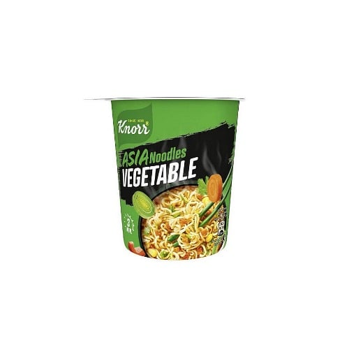 KNORR SNACK POT NOODLES ΛΑΧΑΝΙΚΩΝ 8x65ΓΡ