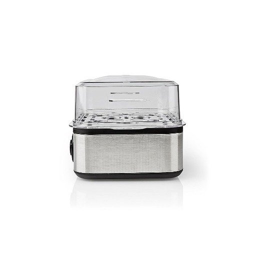 ΒΡΑΣΤΗΡΑΣ ΑΥΓΩΝ ΑΝΟΞΕΙΔΩΤΟΣ (1-8 ΑΥΓΑ) 500W NEDIS KAEB130EAL BLACK