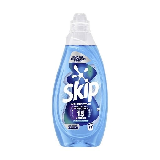 SKIP ΥΓΡΟ ΠΛΥΝΤΗΡΙΟΥ WONDER (37ΜΕΖ) 1,48L - (ANTI-ODOR)