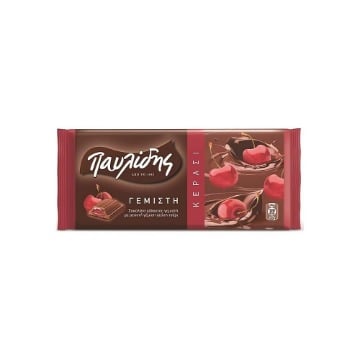 ΠΑΥΛΙΔΗΣ ΣΟΚΟΛΑΤΑ ΓΕΜΙΣΤΗ 100g - (ΚΕΡΑΣΙ)