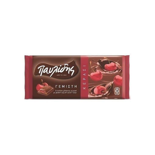 ΠΑΥΛΙΔΗΣ ΣΟΚΟΛΑΤΑ ΓΕΜΙΣΤΗ 100g - (ΚΕΡΑΣΙ)
