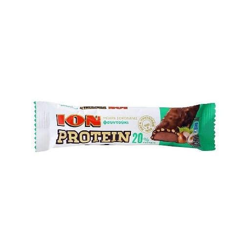 ΙΟΝ PROTEIN ΣΟΚΟΛΑΤΑ ΜΕ ΦΟΥΝΤΟΥΚΙ 50g - (No 9221)