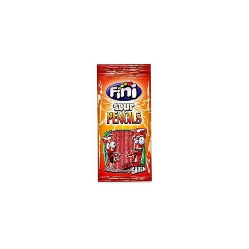 FINI ΖΑΧΑΡΩΤΑ 90g - (SOUR PENCILS/STRAWBERRY)