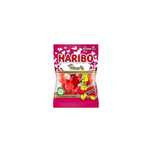 HARIBO ΖΑΧΑΡΩΤΑ 100g - (LOVE HEARTS)
