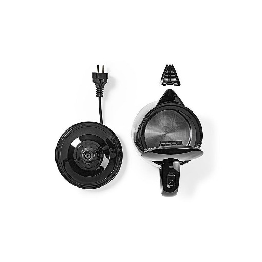 ΒΡΑΣΤΗΡΑΣ ΜΕ ΔΥΝΑΤΟΤΗΑ ΠΕΡΙΣΤΡΟΦΗΣ 360°  2.200W  NEDIS KAWK130EBK ΜΑΥΡΟ ΧΡΩΜΑ