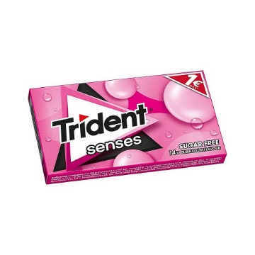 TRIDENT SENSES BUBBLEGUM (27g)