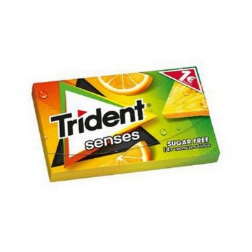 TRIDENT SENSES ΤΡΟΠΙΚΑ ΦΡΟΥΤΑ 27g(1€)