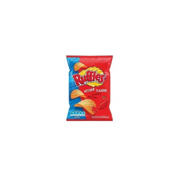 RUFFLES CHIPS 105g - (KETCHUP)