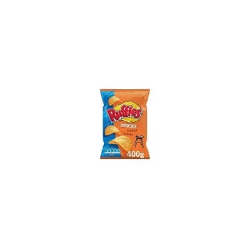 RUFFLES CHIPS PROFESSIONAL BBQ 400g - (ΚΥΜΑΤΙΣΤΑ)