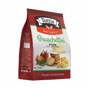TOTTIS BRUSCETTINI PIZZA 80g X12