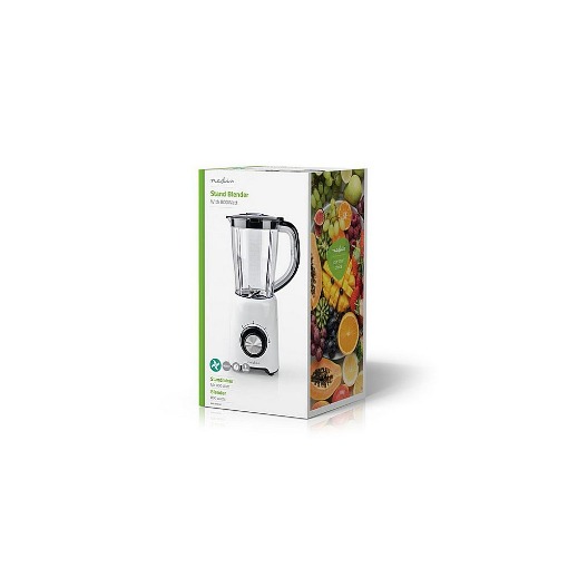 ΜΠΛΕΝΤΕΡ 800W ΜΕ ΠΛΑΣΤΙΚΗ ΚΑΝΑΤΑ 1.5l ΛΕΥΚΟ NEDIS KABL300CWT