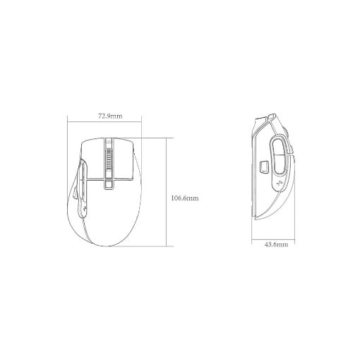 ΕΝΣΥΡΜΑΤΟ FPS GAMING MOUSE ΜΕ ΛΟΓΙΣΜΙΚΟ ΓΙΑ CUSTOM SETUP ΚΑΙ ΑΝΑΛΥΣΗ ΕΩΣ 16.000 DPI DEEPCOOL MG350