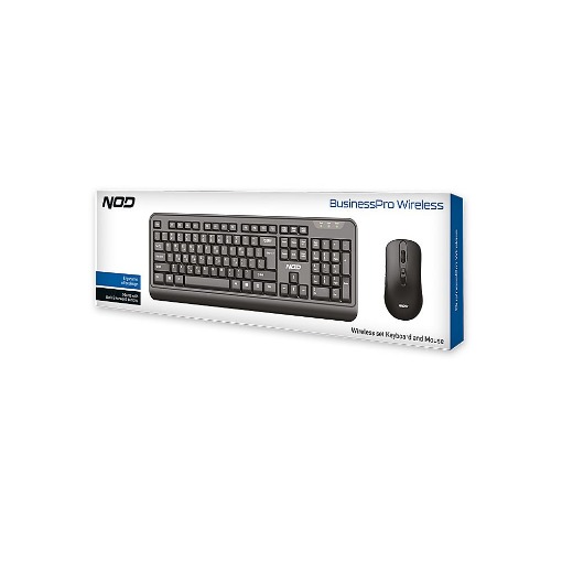 ΣΕΤ ΑΣΥΡΜΑΤΟ ΠΛΗΚΤΡΟΛΟΓΙΟ ΚΑΙ ΠΟΝΤΙΚΙ NOD BUSINESSPRO WIRELESS