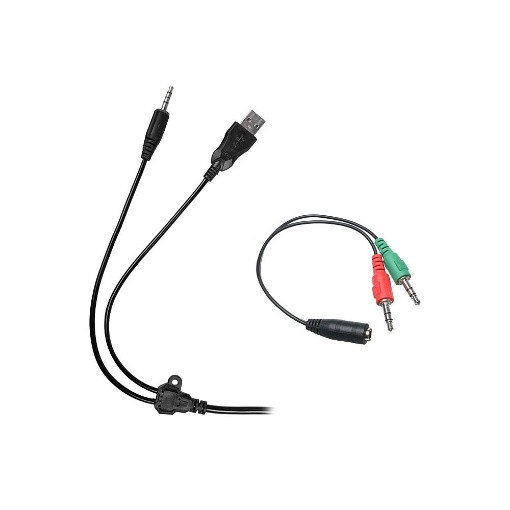 GAMING HEADSET ΜΑΥΡΟ ΜΕ ΡΥΘΜΙΖΟΜΕΝΟ ΜΙΚΡΟΦΩΝΟ ΚΑΙ ΚΟΚΚΙΝΟ LED ΦΩΤΙΣΜΟ NOD GROUND POUNDER