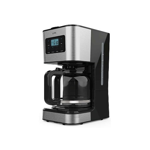 ΚΑΦΕΤΙΕΡΑ ΠΡΟΓΡΑΜΜΑΤΙΖΟΜΕΝΗ ΦΙΛΤΡΟΥ 1.5L, 950W LIFE AROMA DIGITAL