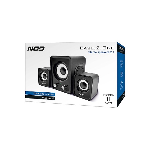 ΣΤΕΡΕΟΦΩΝΙΚΑ ΗΧΕΙΑ 2.1 11W NOD BASE.2.ONE