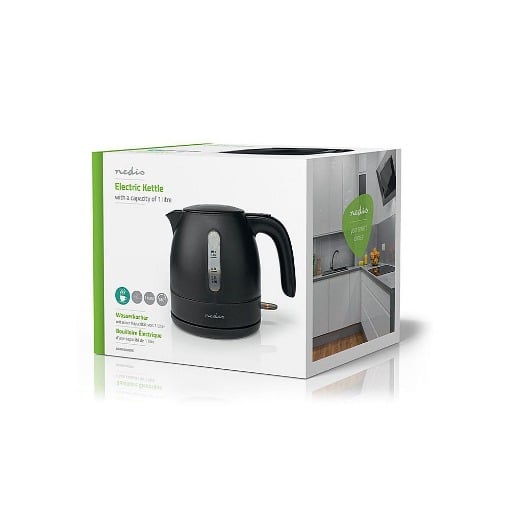 ΒΡΑΣΤΗΡΑΣ 1L  2.150W  NEDIS KAWK300EBK ΣΕ ΜΑΥΡΟ ΜΑΤ ΧΡΩΜΑ