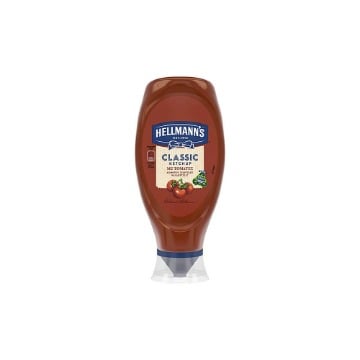 HELLMANNS KETCHUP 550gr. - (ΚΛΑΣΣΙΚΗ) (TOP DOWN)