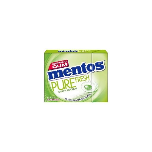 MENTOS PURE FRESH SLIM BOX LIME & MINT 28g