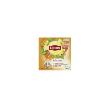 LIPTON ΤΣΑΙ ΠΥΡΑΜΙΔΑ (20x1,8gr.) - (TROPICAL FRUITS)