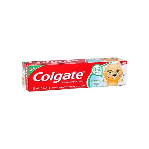COLGATE ΟΔΟΝΤΟΚΡΕΜΑ ΠΑΙΔΙΚΗ 0-2 YEARS 50ml - STRAWBERRY