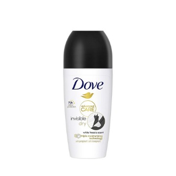 DOVE ΑΠΟΣΜΗΤΙΚΟ ROLL ON ADVANCED CARE 72h 50ml - (INVISIBLE)