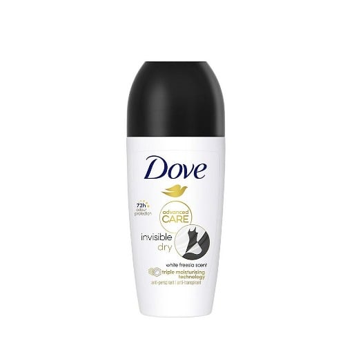 DOVE ΑΠΟΣΜΗΤΙΚΟ ROLL ON ADVANCED CARE 72h 50ml - (INVISIBLE)