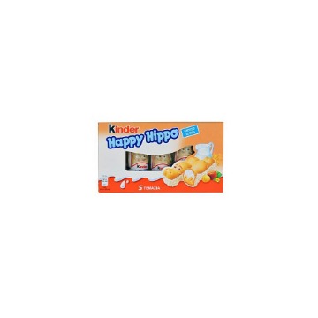 KINDER HAPPY HIPPO 103.5gr. - (ΠΡΑΛΙΝΑ) (5τεμ)