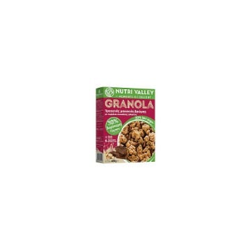 NUTRI VALLEY GRANOLA MILK CHOCO (LESS SUGAR) 450g