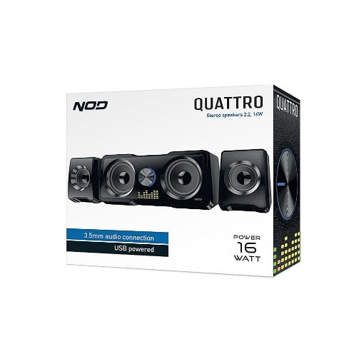 ΣΤΕΡΕΟΦΩΝΙΚΑ ΗΧΕΙΑ 2.2 16W NOD QUATTRO