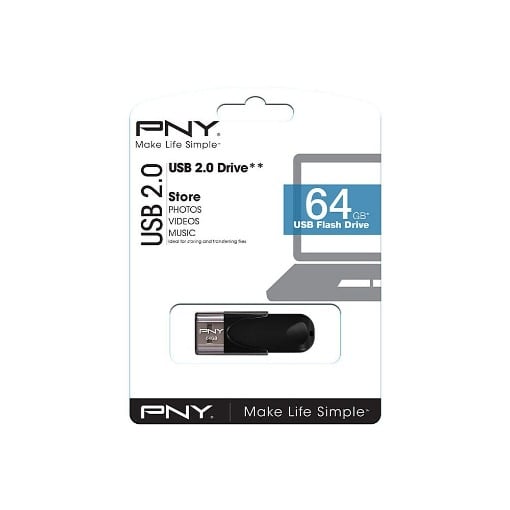 USB 2.0 STICK 64GB PNY FD64GATT4-EF 64GB