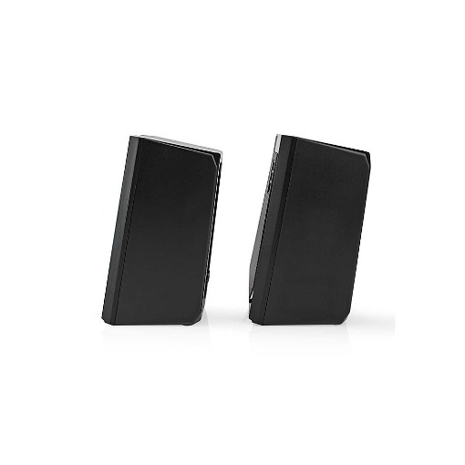 ΣΤΕΡΕΟΦΩΝΙΚΑ GAMING ΗΧΕΙΑ 2.0 18W ΜΕ RGB ΦΩΤΙΣΜΟ NEDIS GSPR31020BK